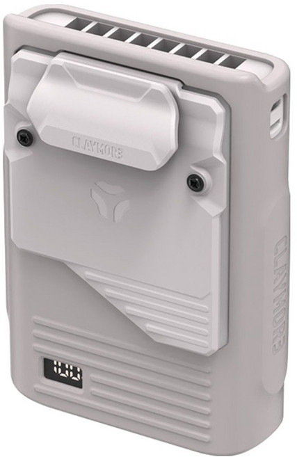 크레모아 클립팬 휴대용 선풍기, CLEN-CL01BLG, 라이트그레이