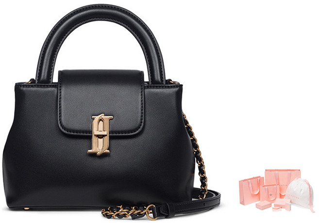 제이에스티나 여성용 소뇨 SM 토트백 JHNCHD4BF925BK980 + 메시지카드 + 쇼핑백 세트