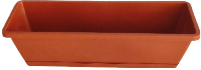 사인포스트 플랜트 배란다 옥상 텃밭 화분, 레드, 1개