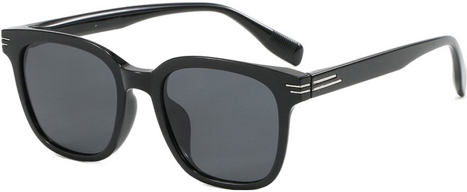 ALEGANT 復古雅痞線條感方框UV400太陽眼鏡