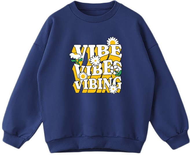 제니키즈 주니어클럽 오버핏 바이브 맨투맨 JN1085M