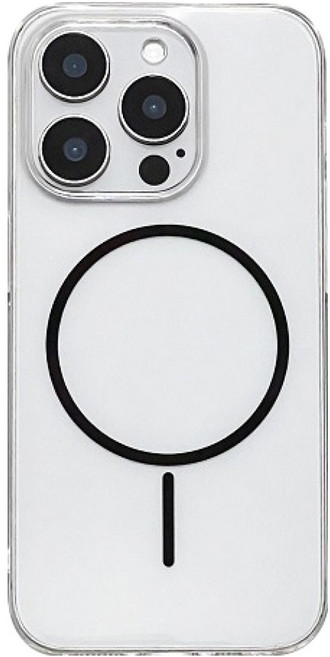 케이스틱 솔리드 라인 맥세이프 변색없는 젤하드 휴대폰 케이스