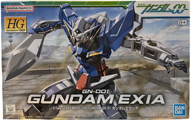 BANDAI 組裝模型 HG 鋼彈00 GN001 能天使鋼彈, 1個