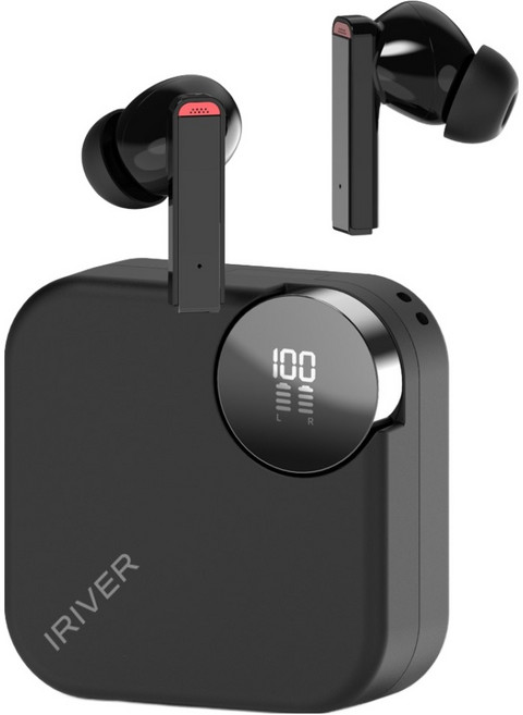 아이리버 TWS 팩트 ANC ENC 블루투스 무선이어폰 ITW-S7 블랙 6시간 방수가능