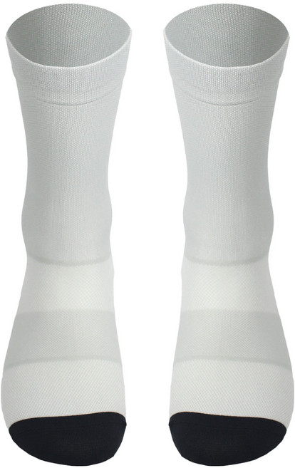 사일런스 프리미엄 사이클삭스 무봉제 자전거양말, 그레이, 1세트