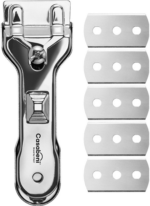 까사베니 인덕션 스크래퍼 + 칼날 5p 세트, 1세트