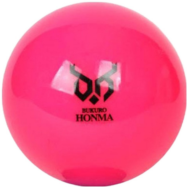 부쿠로혼마 문라이트 Led 야광 3피스 파크골프공 B3FUPB05, 핑크, 1개입, 1개