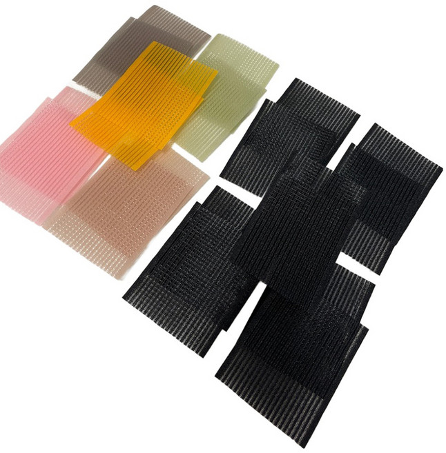 스타일플래닛 메이크업 고정 헤어시트 블랙 10p + 혼합색상 10p 세트, 1세트, 블랙, 혼합색상