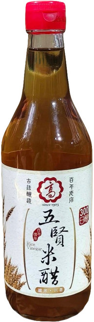高記 五賢米醋, 520ml, 1個