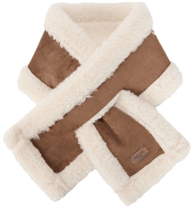 게스 여성용 리버서블 무스탕 머플러 YO4A6461