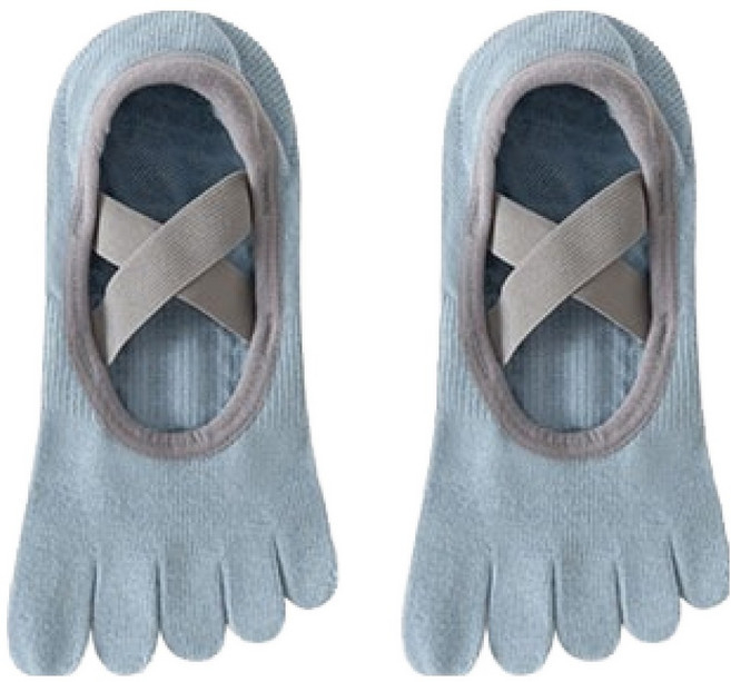 필라테스 미끄럼 방지 덧신 양발 세트 mj-048