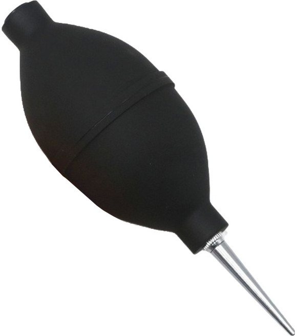 노베라나 카메라 키보드 먼지 제거 청소 블로워, 1개, 블랙