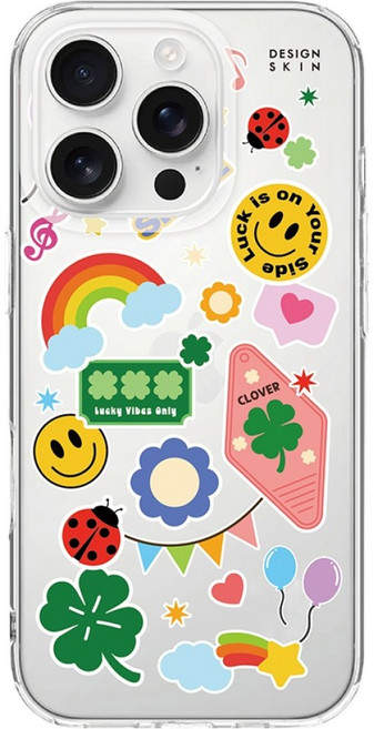 디자인스킨 클리어 휴대폰 케이스