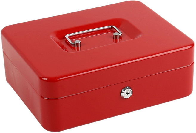 휴대용 열쇠형 비밀 금고 특대형 300, 레드