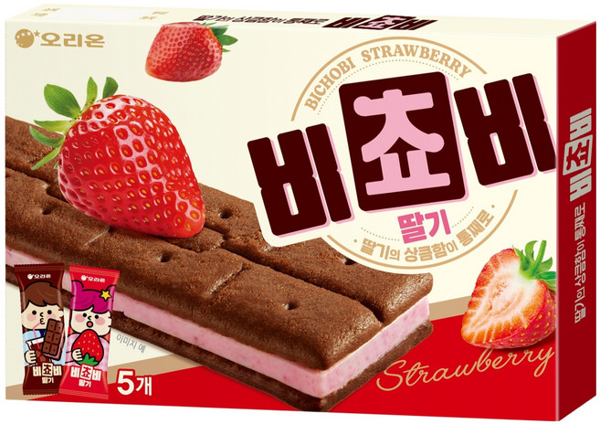 오리온 비쵸비 딸기, 125g, 1개