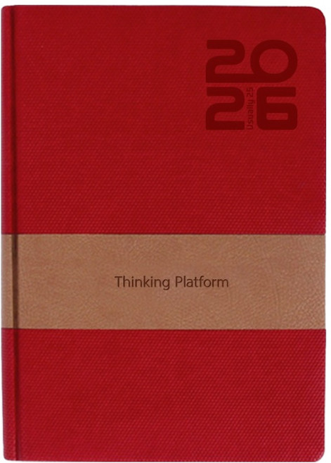 양지다이어리 2026 유즈어리25Se 다이어리, 레드, 1개