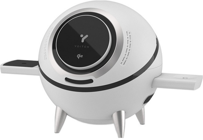 요이치 3in1 맥세이프 아이폰 갤럭시 Qi2 20W 고속 무선충전기, 화이트, 1개