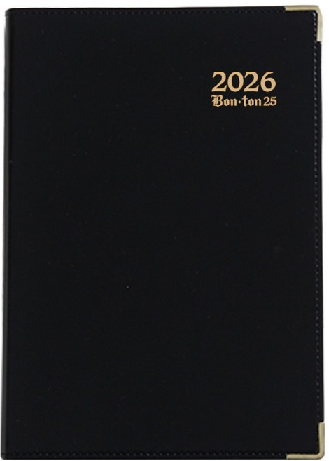양지다이어리 2026 본톤25 다이어리, 블랙, 1개