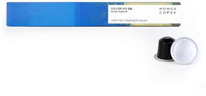 모모스커피 부산 캡슐커피, 5.5g, 10개입, 1개