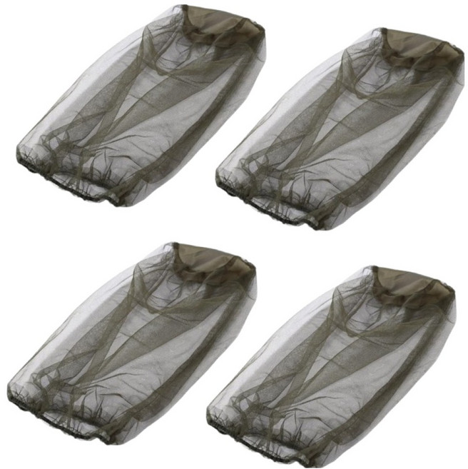 그린허그 망사 얼굴 모기장 방충망모자 카키, 4개