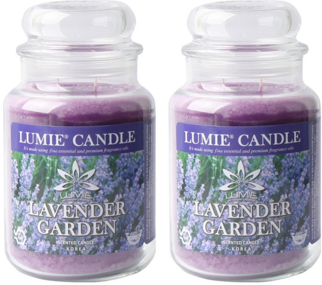 르미에 캔들, 라벤더가든, 570g, 2개