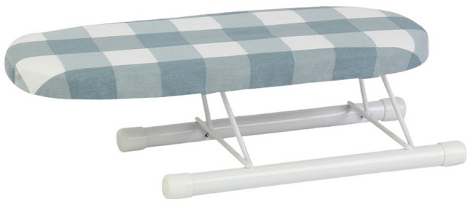 오템 이동식 다리미판, 블루 화이트 체크