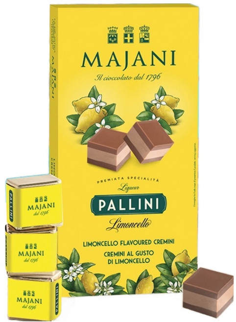 MAJANI 巧克力 檸檬酒 檸檬巧克力 10入, 101g, 1個