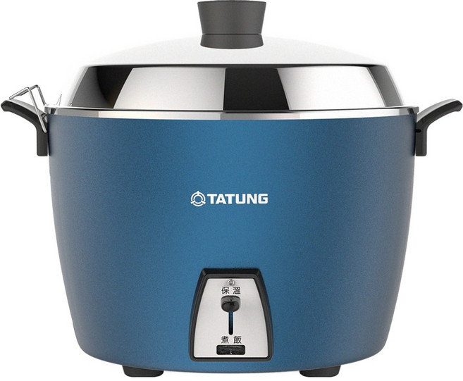TATUNG 大同 不鏽鋼電鍋 11人用 全配加深版, 夜幕藍, TAC-11L-HB