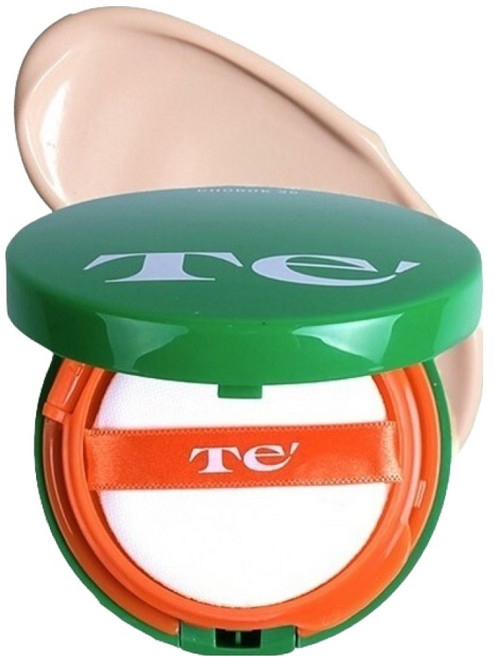 테 풀초록 35 선쿠션 SPF35 PA++, 14g, 1개