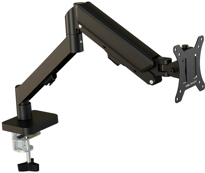 엘디엘마운트 싱글 모니터암 APL-FLEX FIT BV1, 1개, 블랙