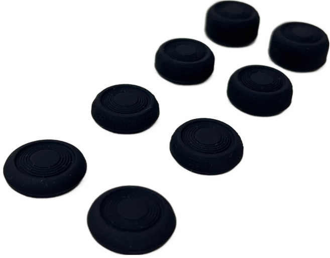 IINE 良值 JOYCON搖桿帽8件組 高款 + 低款 Switch2適用, 黑色, 1套, L1096