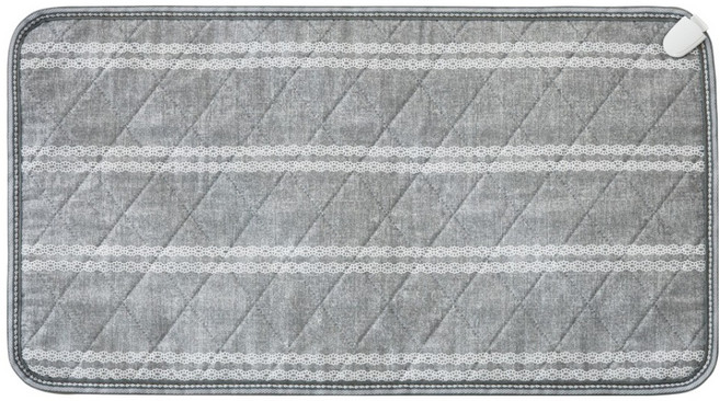 눕자 다용도 카본 탄소 온열 찜질 매트 그레이, 특대형 (50X90cm)