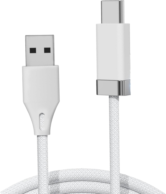 Magtame USB-Type-C 磁性可固定充電傳輸線 27W, 1m, 白色, 1條