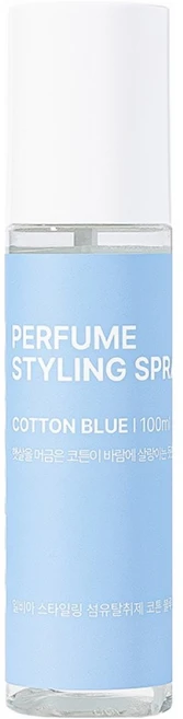 일비아 다리미 스프레이 스타일링 섬유탈취제 코튼블루, 100ml, 1개 - 쿠팡