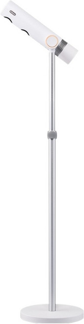 에디슨 핸즈프리 스탠딩 드라이기 1700W, C4D, 화이트 + 실버