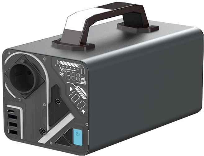 라플루 캠핑용 초고속 대용량 220V 보조배터리 400W 120000mAh, 블랙, RPB-400W-MAX-AC