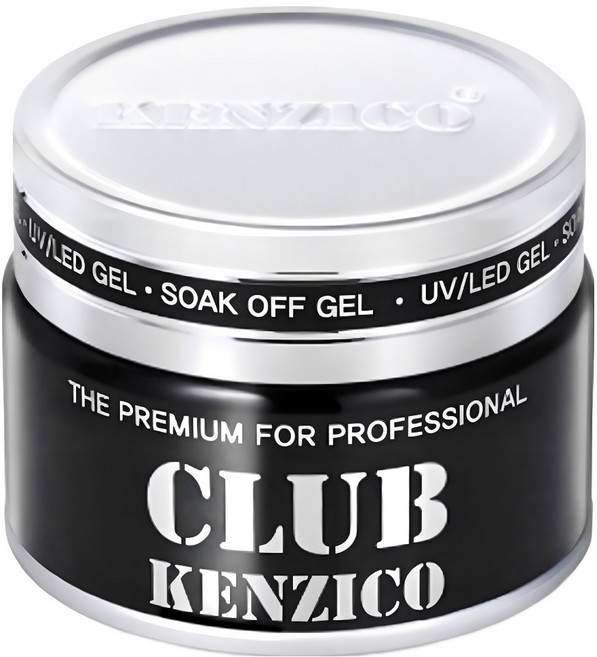 KENZICO 指甲透明凝膠, 1個, 25g, 透明凝膠