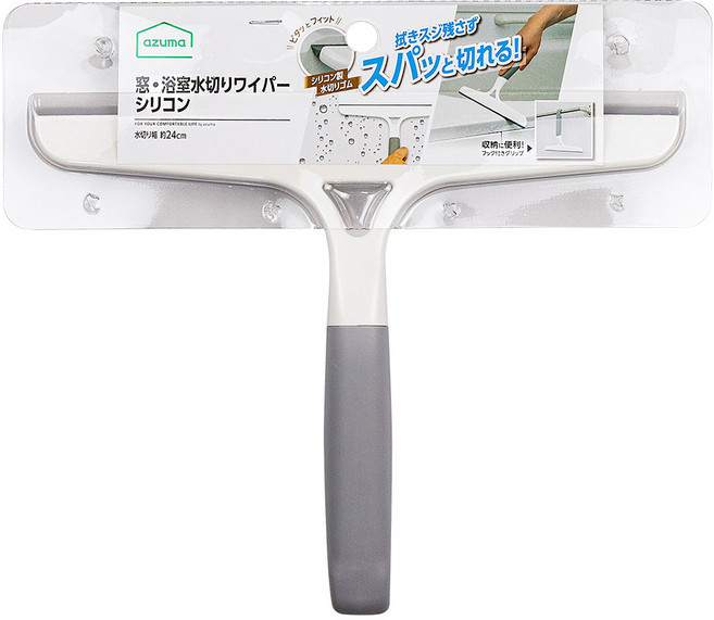 Azuma 浴室刮水器, 白色 + 灰色, 1個