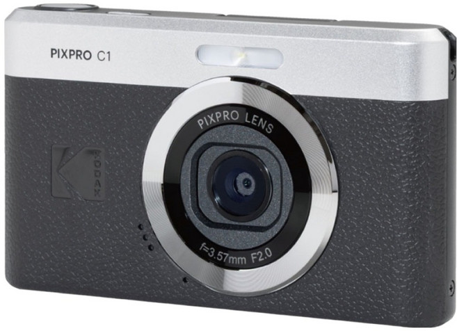 KODAK 柯達 原廠公司貨 口袋型 自拍翻轉螢幕 復古數位相機 1年保固 PIXPRO C1 黑色