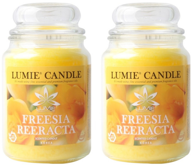 르미에 라지자 캔들, 후리지아, 570g, 2개