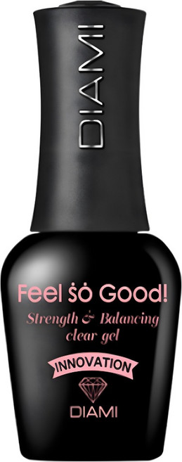 DIAMI Feel So Good 美甲底膠建構膠, 1個, 14ml, 透明