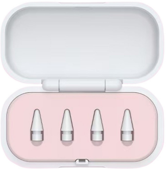 Daon 堅固耐用 Apple Pencil 筆尖 + 保護殼套組, 1套, 書寫感滑順筆組