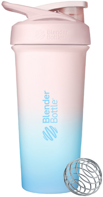 Blender Bottle Strada Sleek 不鏽鋼杯 25oz, 夢幻棉花糖, 740ml, 1個