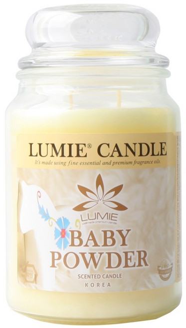르미에 캔들, 베이비파우더향, 570g, 1개