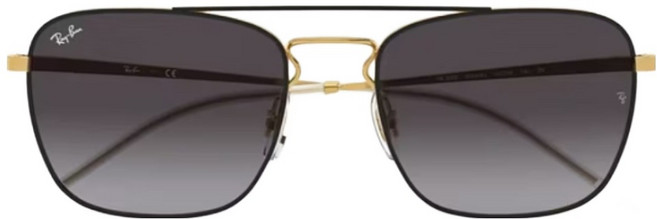 Ray-Ban 雷朋 金屬框漸層鏡片太陽眼鏡 RB3588-90548G