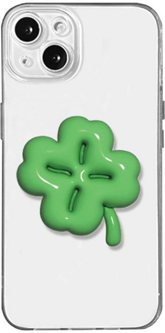 hottmall 幸運草熊足球手機殼 + 手機支架組合