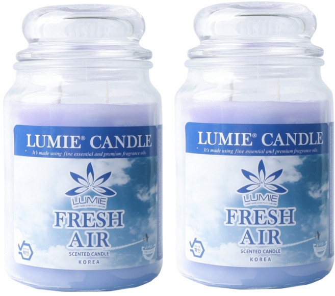 르미에 캔들, 후레시에어, 570g, 2개