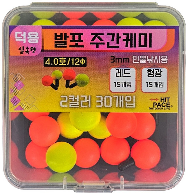 히트페이스 발포 주간케미 30p, 1개