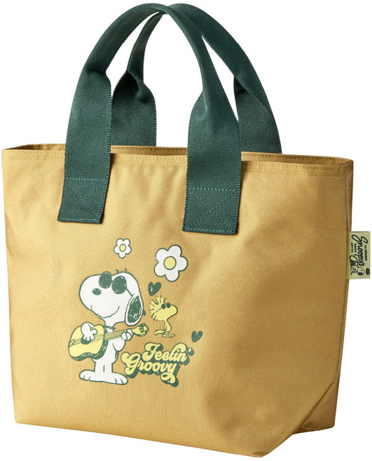 락앤락 피너츠 스누피 토트 쿨러백 7L, 옐로우, 1개