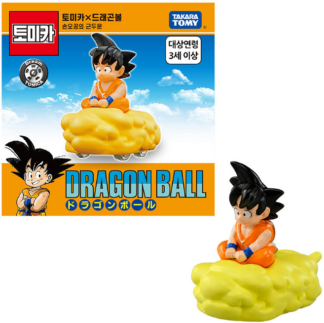 토미카 드림토미카 드래곤볼 손오공 근두운 피규어, 1개